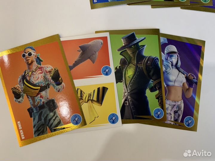 Наклейки panini Fortnite