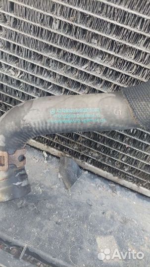 Патрубок радиатора MB W212 3,5 Бензин