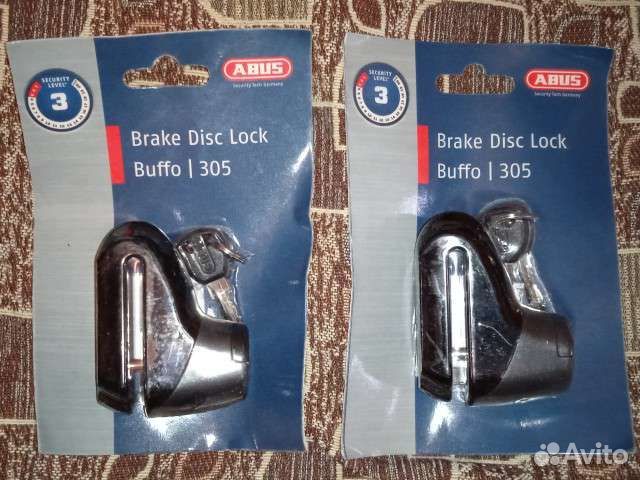 Замок на диск мотоцикла Abus