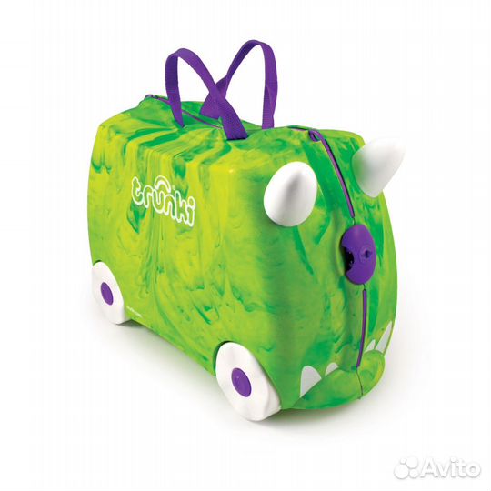 Детский чемодан trunki с рюкзаком