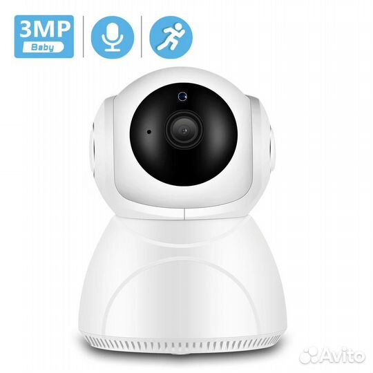 Wi-Fi 3MP 1080P IP камера поворотная новая
