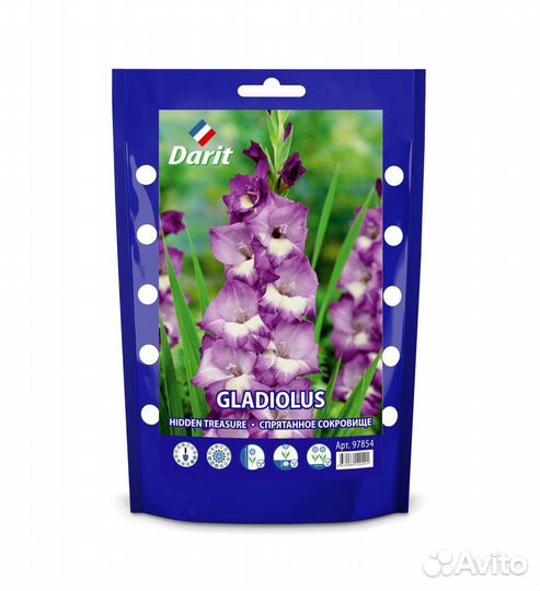 Гладиолус Хидден Треже Gladiolus Hidden Treasure 1