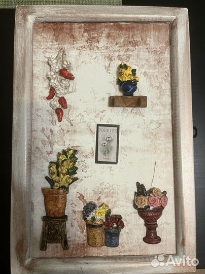 Ключница настенная из дерева