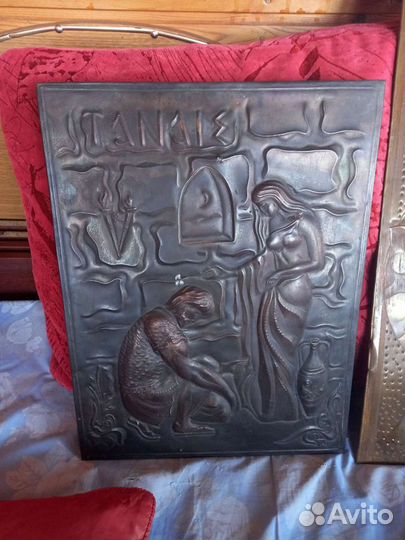 Картина медная чеканка