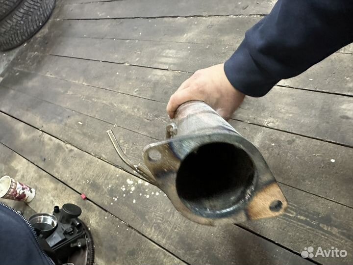 Даунпайп 76mm focus st mondeo