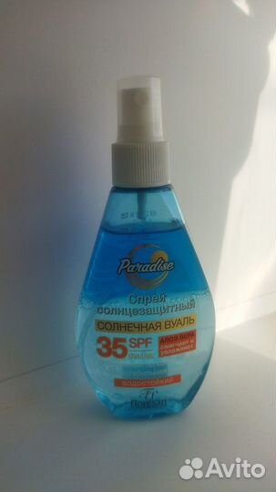 Солнцезащитный спрей Nivea и Floresan
