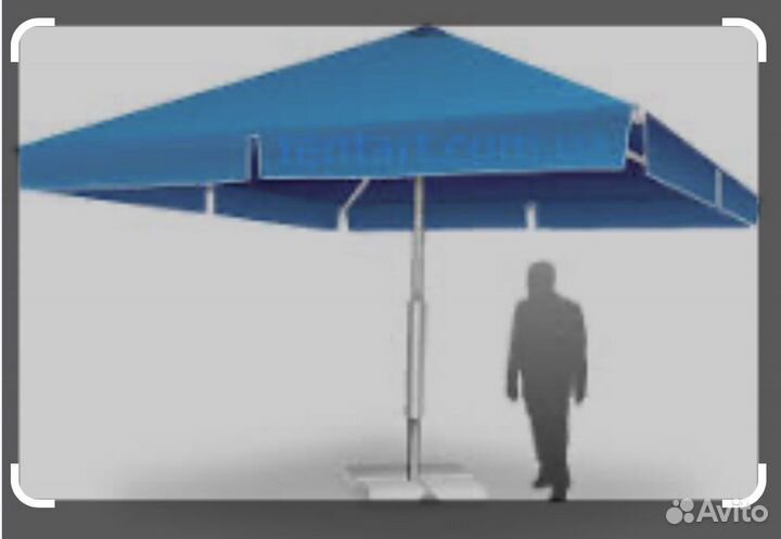 Зонт 4х4 м
