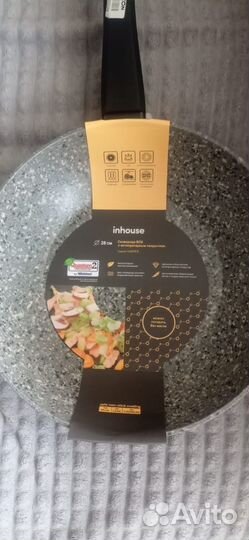 Сковорода Вок, антипригарная, новая