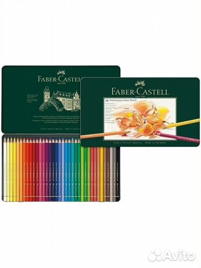 Карандаши цветные Faber-Castell Polychromos 36 шт