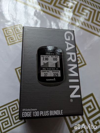 Велокомпьютер garmin edge 130 plus