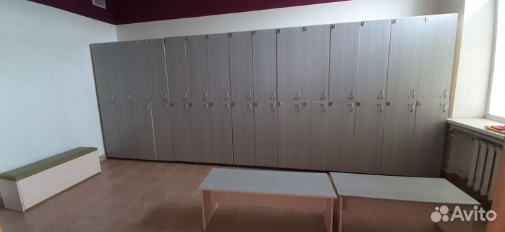 Шкафчики для раздевалки в фитнес