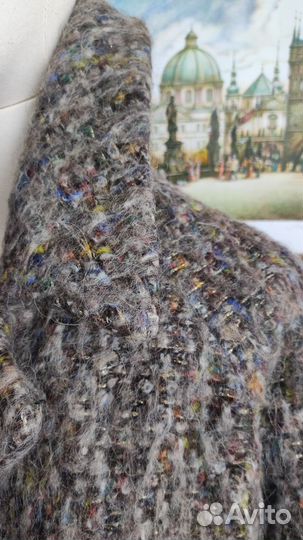 Benetton шерстяное пальто