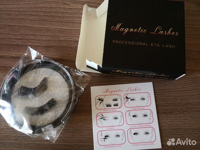 Накладные ресницы на магнитах