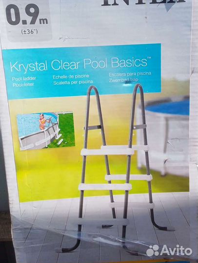 Лестница для каркасного бассейна