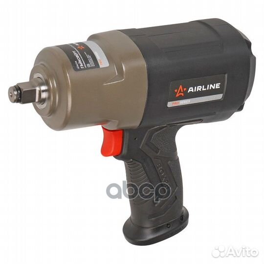 Гайковерт пневматический ударный композитный 1/2DR