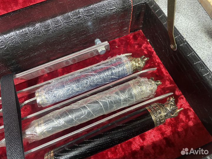 Подарочный набор шампуров premium