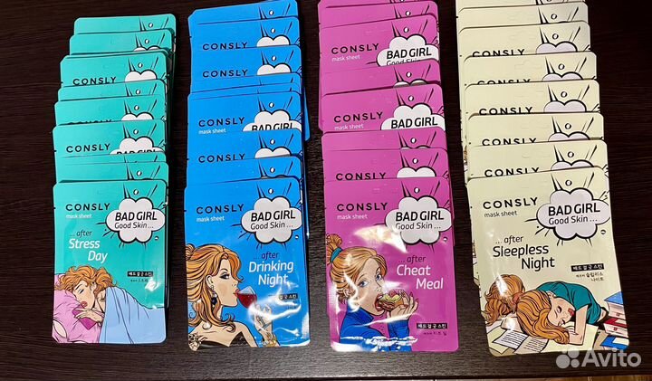 Маски тканевые (Корея)