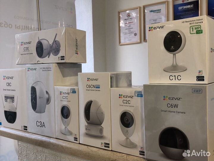 Камеры видеонаблюдения Еzviz Wi-Fi. Продажа оптом