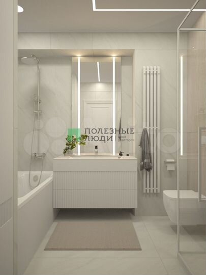 3-к. квартира, 115,1 м², 9/25 эт.