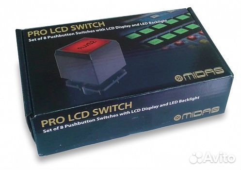 Комплект midas PRO LCD switch
