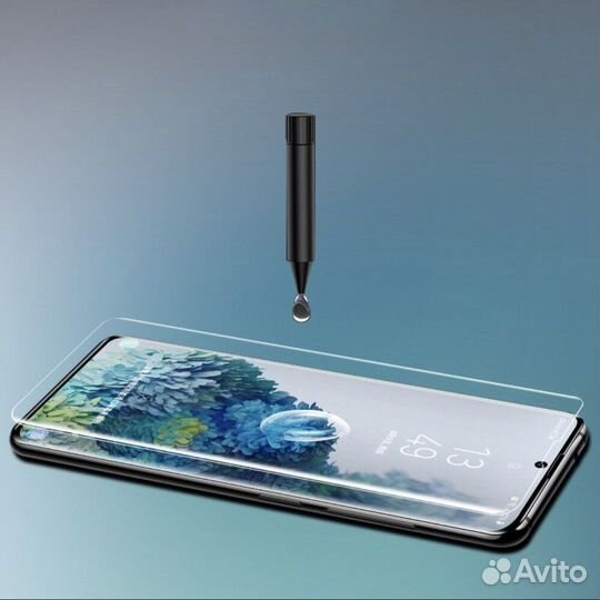 Защитное стекло OnePlus 10 Pro с уф лампой