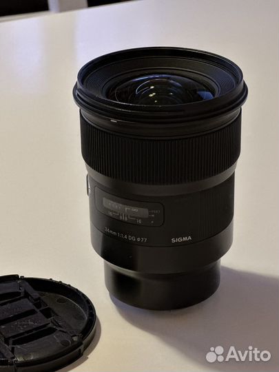 Объектив Sigma 24mm f/1.4 Art Sony FE