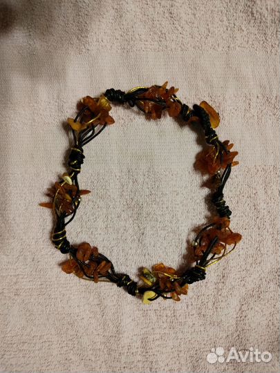Бусы из янтаря