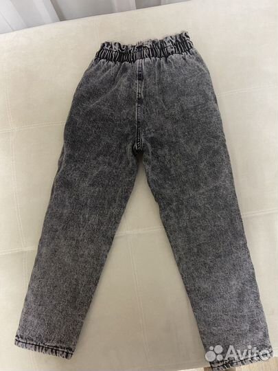 Джинсы для девочки 122 утепленные Gloria Jeans