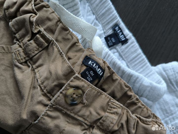 Брюки для малыша 63 69 (3-6мес), kiabi