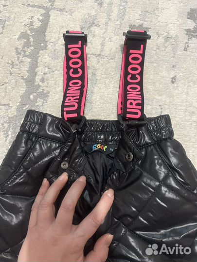 Штаны утепленные для девочки 98