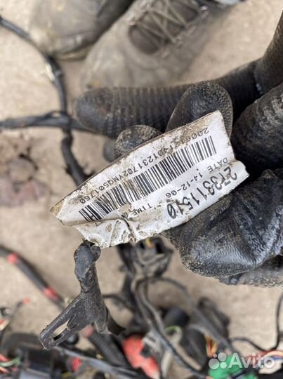 Подкапотная проводка range rover sport L320