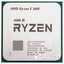 Процессор amd ryzen 5 3600 oem