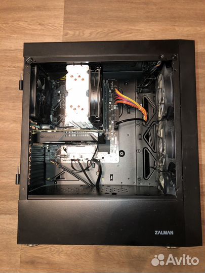 Игровой пк с монитором