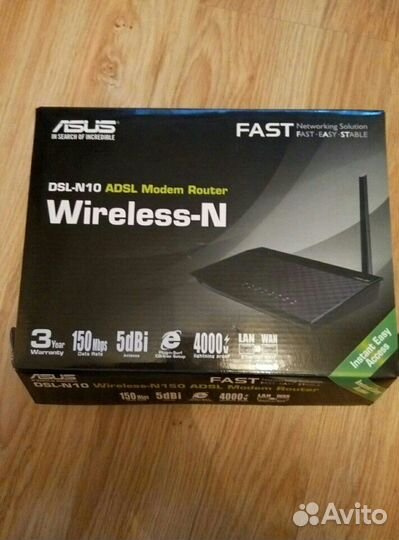 Adsl модем asus DSL-N10