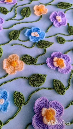 3 д ткани штапель