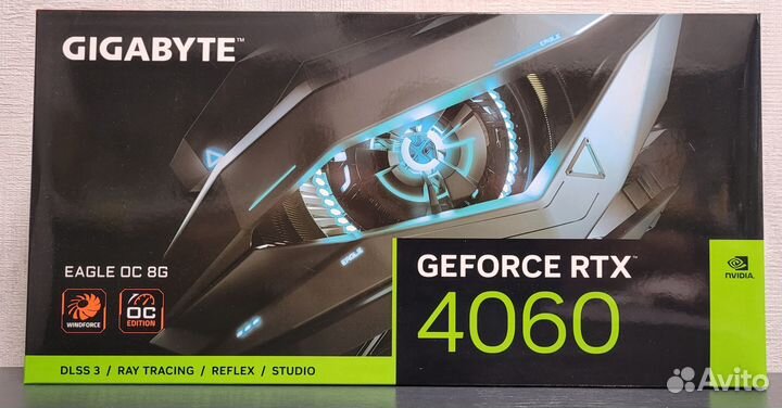 Новая 4060 Gigabyte Eagle OC