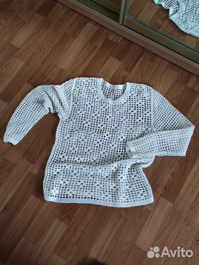 Кофта сетка y2k