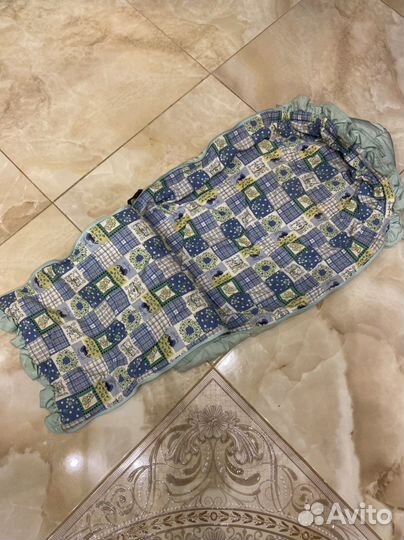 Зимний конверт в коляску