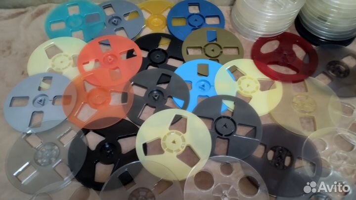 Кассеты мк-90,60. Пустые катушки (18. 550м)