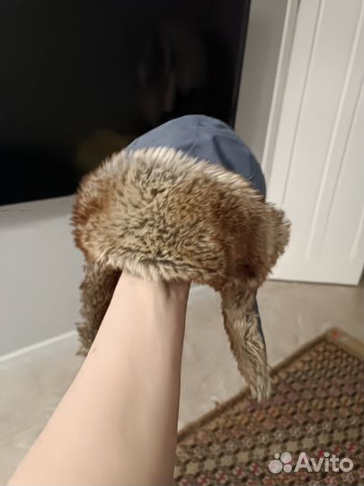 Зимняя финская шапка isbjrn