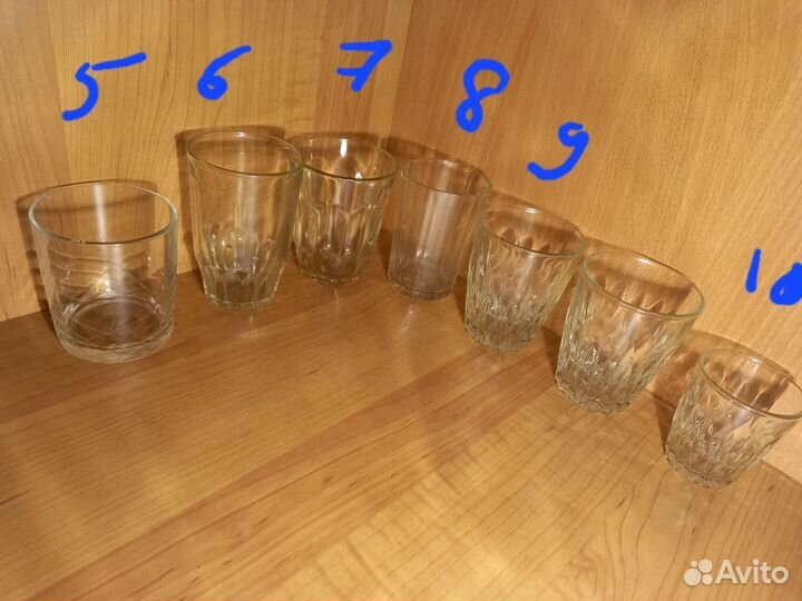 Рюмки и стаканы