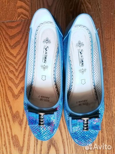 Туфли летние женские 39 размер