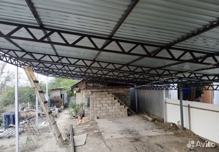 Сварочные работы навесы заборы