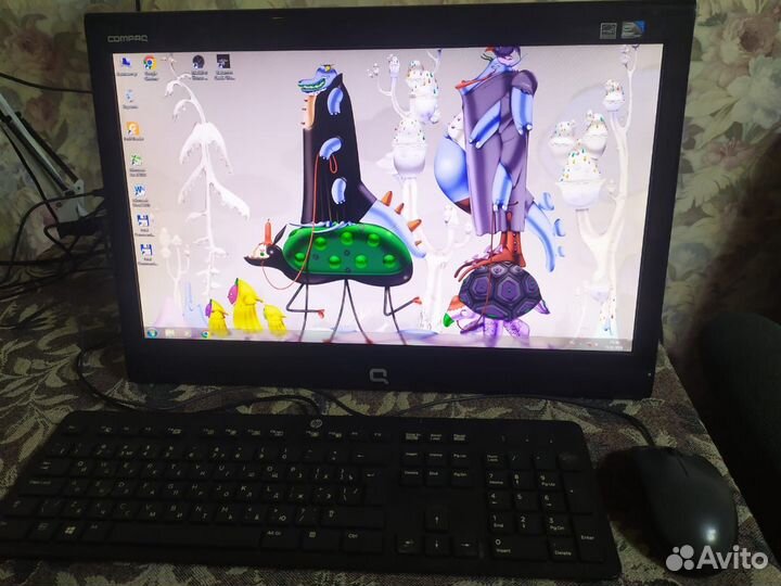 Компьютер моноблок HP Compaq 100eu All-in-One PC