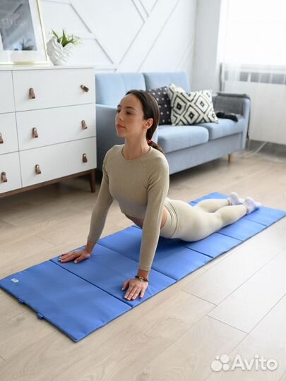 Спортивный коврик влагостойкий камуфляжный