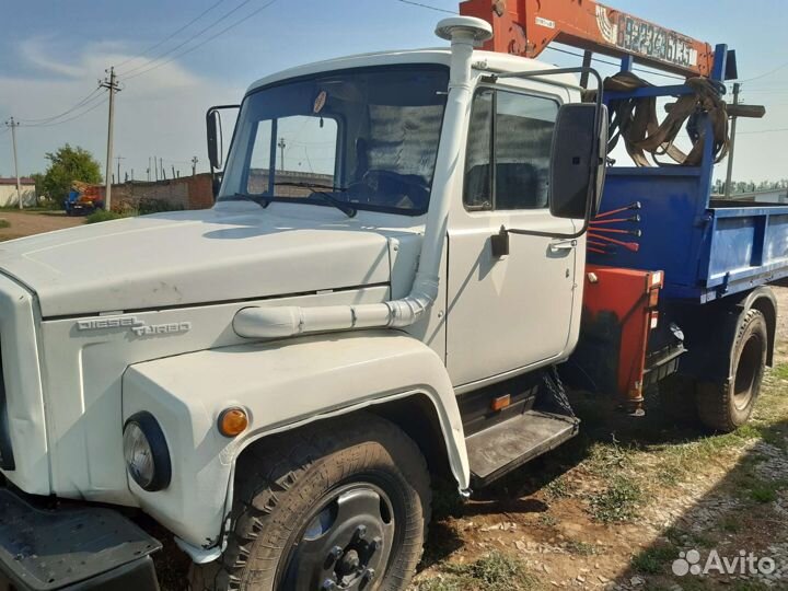 ГАЗ 3309 с КМУ, 2005