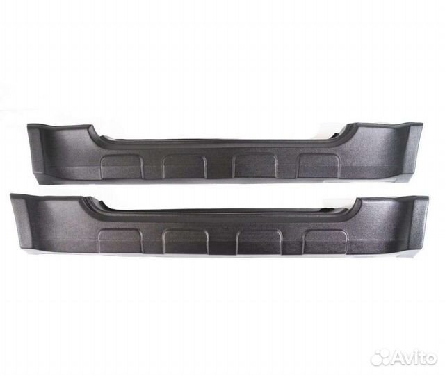 Накладки на пороги наружнии нива