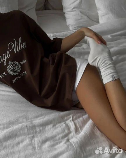 Футболка-оверсайз женская