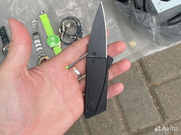 Нож визитка