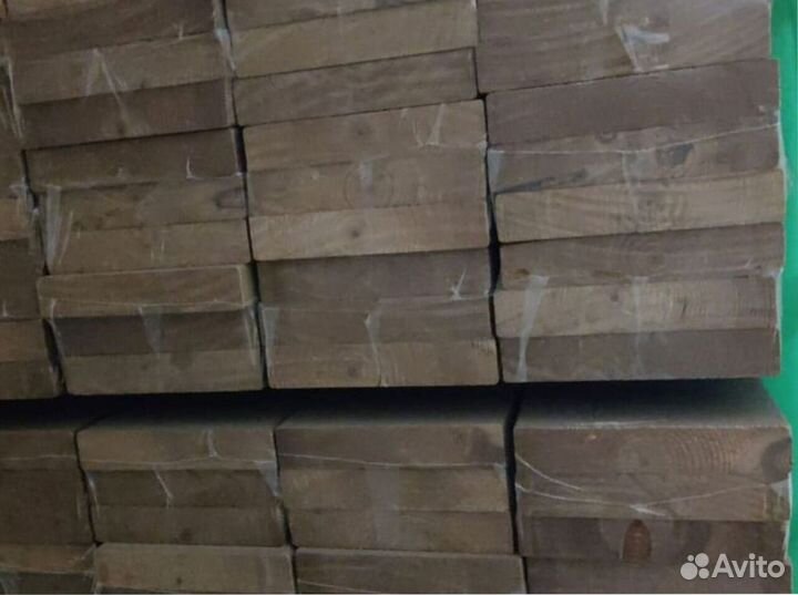 Доска строганая 26*117*3000мм термомодифицированна